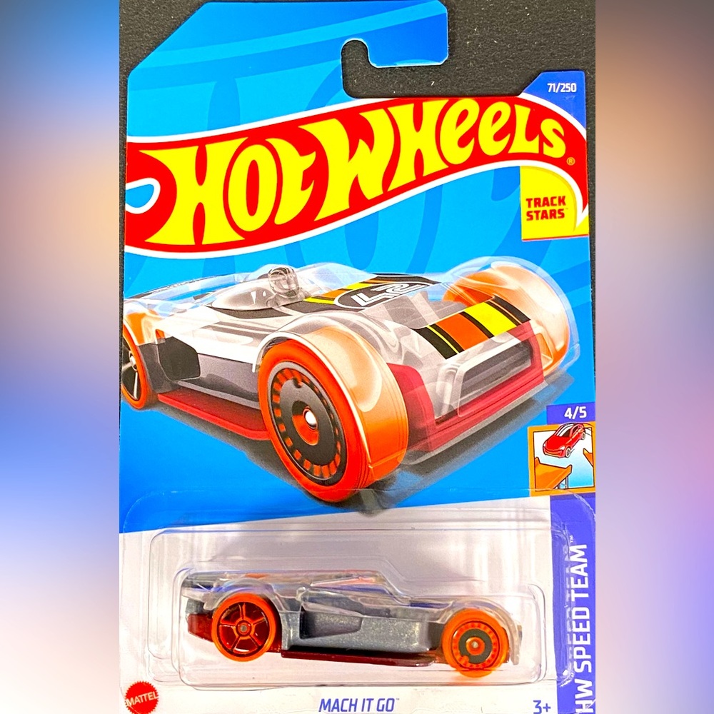✅ 🚗 4/20 🚗 NEW 2022 MATTEL HOT WHEELS 4/5 HW SPEED TEAM MACH IT GO #71/250